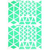 Pochette 40 feuilles gommettes (4800 gommettes) - triangulaires - Image 4
