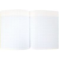 Cahier 96 pages Seyes 17x22 cm 80 g - Polypropylène Jaune - Image 4