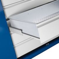 Armoire L1050Xp650Xh2000Mm Gris/Bleu 2 Tab L + 4 T - Image 6