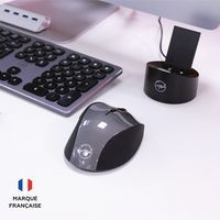 Souris sans fil carbone avec socle de recharge - Mobility Lab - Image 6