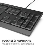 Ensemble Clavier + Souris filaires CF100 - Mobility Lab - Image 2