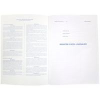 Registre d’appel journalier 40 élèves 21x29.7 cm 24 pages - Image 2