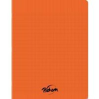 Cahier polypropylène 48 pages seyes 17x22 cm 80g orange - Image principale