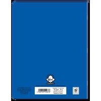 Cahier 96 pages Seyes 24x32 cm 80 g - Polypropylène bleu - Image 2
