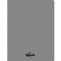 Cahier polypropylène 48 pages seyes 17x22 cm 80g gris - Image principale