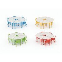 Table Clémence plateau triangulaire - Manutan Expert - Image 9