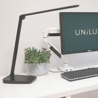 Lampe de bureau led ergonomique pliable twistled noir - Image 4