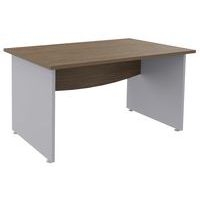 Bureau droit Mercure pieds panneaux Simmob - Image 2