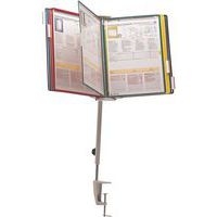 Colonne avec pince pour support Tarifold - Nb de pochettes:20 - Gris - Image 2