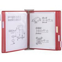 Extension pour support mural Tarifold - Nb de pochettes:10 - Rouge - Image 2