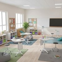 Table réglable assis-debout Flexy-MIRPLAY School - Image 2