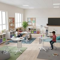 Tableau blanc portable double face Mini Lily collaboratif pour classe - Mirplay - Image 8