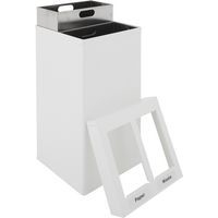 Poubelle Carro Mix 2x52,5 L, Matériau : Aluminium - Image 2