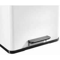 Poubelle ko Duo Plus L 17 + 9 L Blanc - Hailo - Image 3