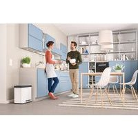 Poubelle ko Duo Plus L 17 + 9 L Blanc - Hailo - Image 4