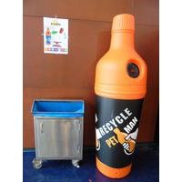 Poubelle PETman, Coloris : Orange - Image 2
