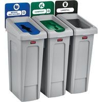 Démarrage station de recyclage Slim Jim_Rubbermaid - Image 8