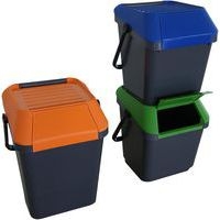 Poubelle EasyMax 45 L noir/orange - Image 5