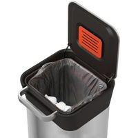 Poubelle Intelligent Waste Titan Slim 20L, Joseph argent - Image 9