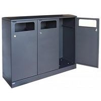 Poubelle pour l'extérieur Bica 713 3x100L - Image 6