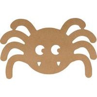 Silhouette MDF Halloween Araignée 15cm - Image principale