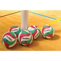 Lot de 5 ballons de volley Molten V5M5000 + sac de rangement - Image 5