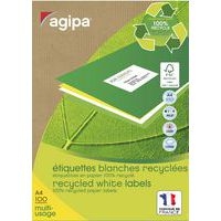 Boîte de 1400 étiquettes adhésives blanches 105 x 42,4 mm - Image principale