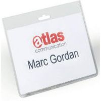 Badge sans attache pvc 60 x 90 mm (lot de 20) - Image principale