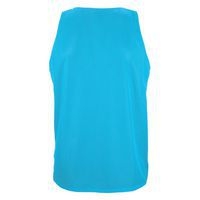 Chasuble Essentielle - Casal Sport - Bleu Fluo - L/XL - Image 4