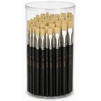 Lot de 144 brosses plates en 6 tailles assorties - Image principale