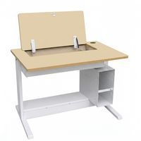 Poste Man Modulo escamotable, support UC avec barre - Manutan Expert - Image 2