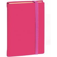 Carnet de note 24 ligné avec élastique Silk - Orange - Image principale