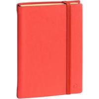 Carnet de note 15 ligné avec élastique Silk - Orange - Image principale