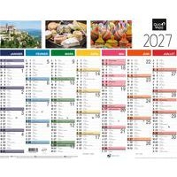 Lot de 10 Calendrier fantaisie Tradition - 43x33,5 cm - Image principale