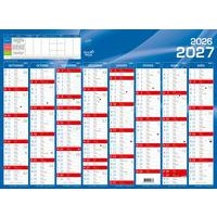 Lot de 10 Calendrier banque 16 mois 2027 - 55x40,5 cm - Quo Vadis - Image principale