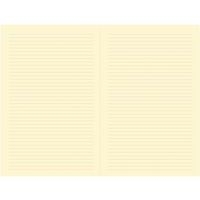 Carnet de note 24 ligné avec élastique Silk - Orange - Image 3