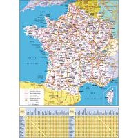 Lot de 10 Calendrier vertical Arc en ciel 12 mois - Année 2027 - Quo Vadis - Image 2