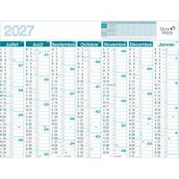 Calendrier banque Classic - 43x33,5 cm - Année 2027 - Quo Vadis - Image 2