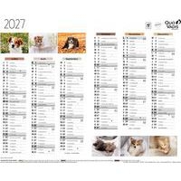 Lot de 10 Calendrier Animaux Fantaisie - 27x21 cm - Image 2