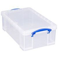 Bac de rangement plastique à couvercle clipsé 12L - Image principale