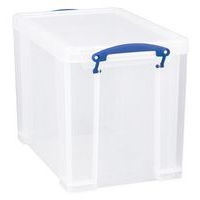 Bac de rangement plastique à couvercle clipsé 24L - Image principale