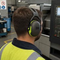 Casque antibruit Peltor X4 - 32 dB - Jaune - Image 2