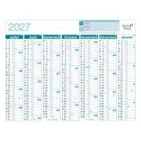 Calendrier banque Classic - 55x43 cm - Année 2027 - Quo Vadis - Image 2