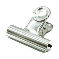 Pince à dessin bulldog 50 mm gris acier nickelé (lot de 12) - Image 3