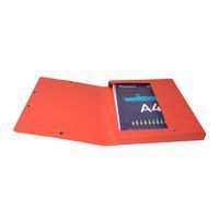 Boite de classement exabox carte lustrée dos 25 mm rouge - Image 4