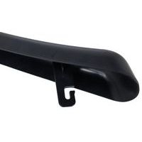 Lot de 10 cintres SJ45 en plastisque sans barre de pantalon noir - Image 4