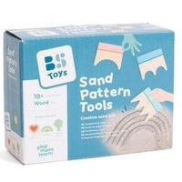 Lot de 3 outils de sable en bois - Image 5