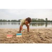 Lot de 3 outils de sable en bois - Image 2