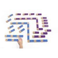 Dominos additions et soustractions en bois 40 pièces - Image principale