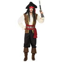 Costume adulte Pirate Jones taille XXL - Image principale